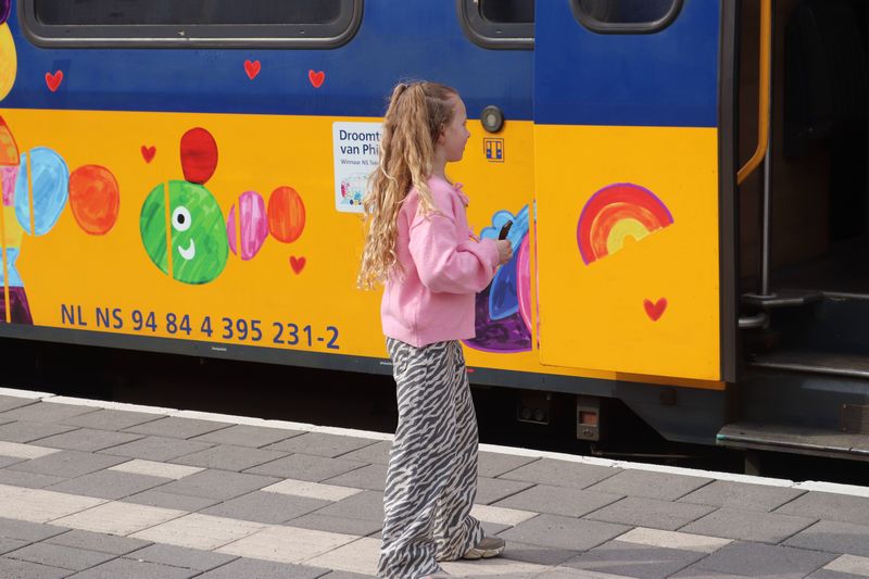 De droomtrein van Phileine / De Lieve Monstertrein
